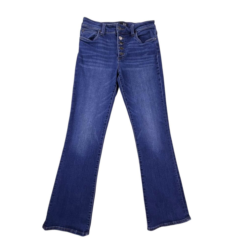 Kut From The Kloth Natalie High Rise Bootcut Denim Jeans, Size 8